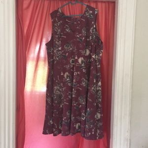 Sleeveless lined 👗 plus size28